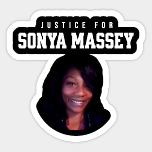Justice for Sonya Massey Tribute Sticker
